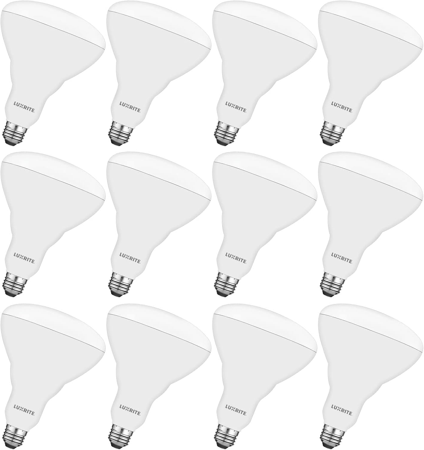 LUXRITE BR40 LED Light Bulbs - Dimmable 1100 Lumen Flood Lights