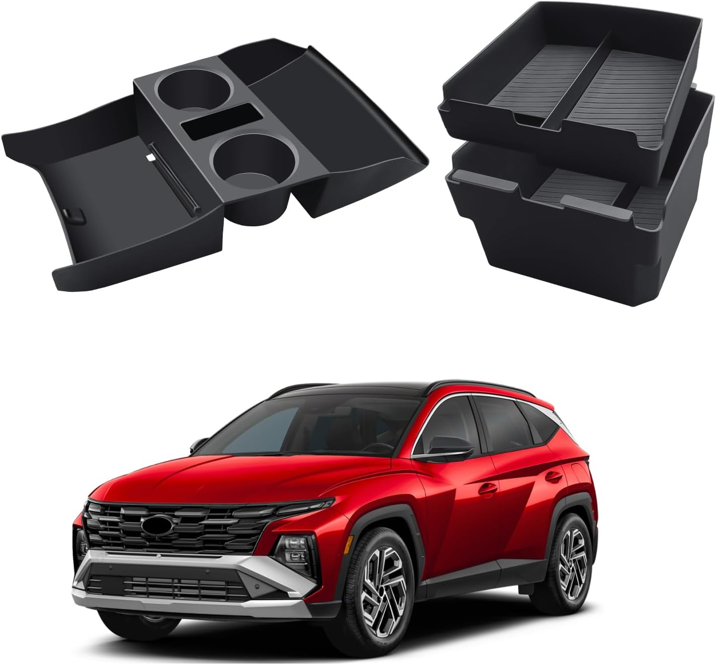 2026 Tucson Center Console Organizer for Efficient Storage