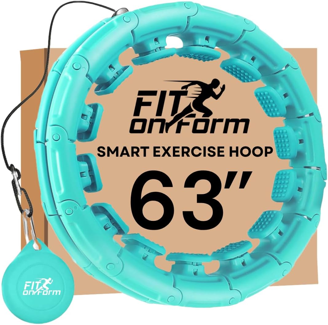 Infinity Weighted Hula Hoop for Adults Weight Loss and Fitness