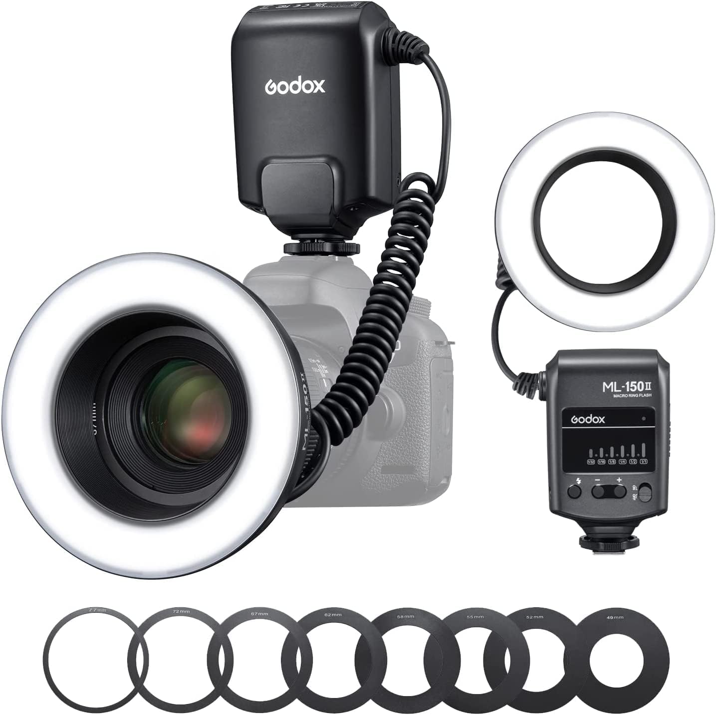 Godox ML150 II Macro Ring Flash for Stunning Photography
