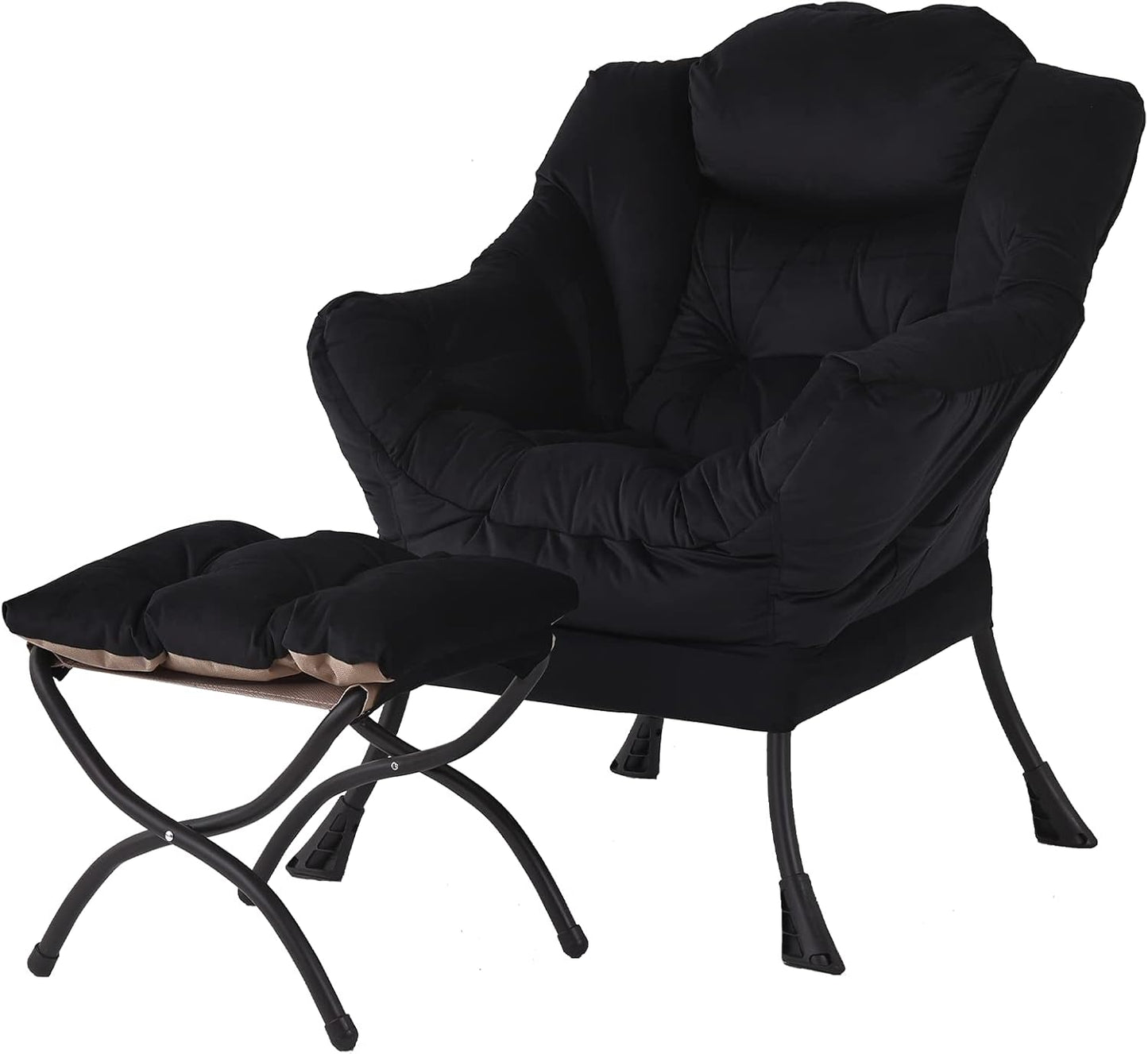 Welnow Lazy Chair with Ottoman for Ultimate Comfort and Style