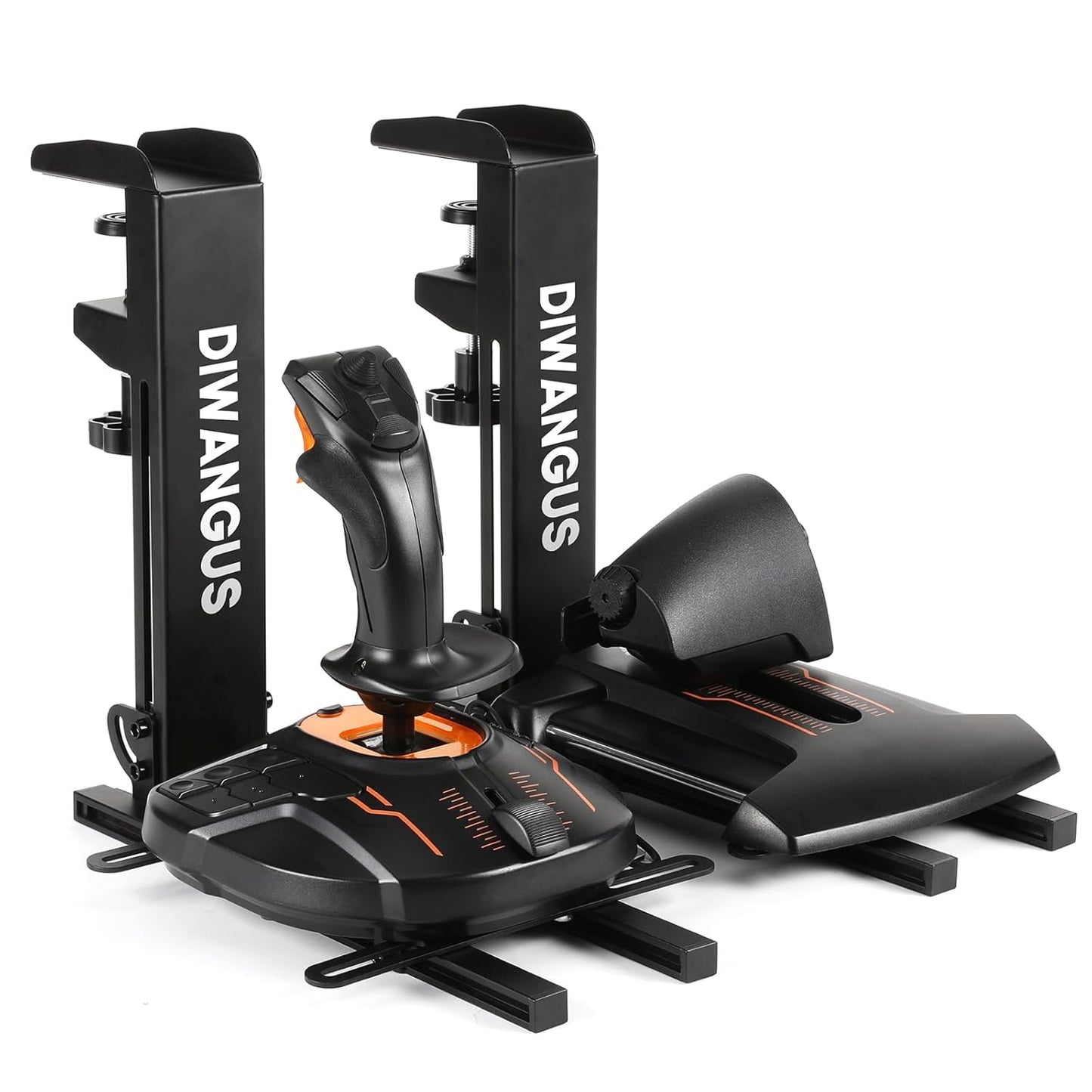 DIWANGUS Hotas Mount for Flight Joystick and Throttle Control