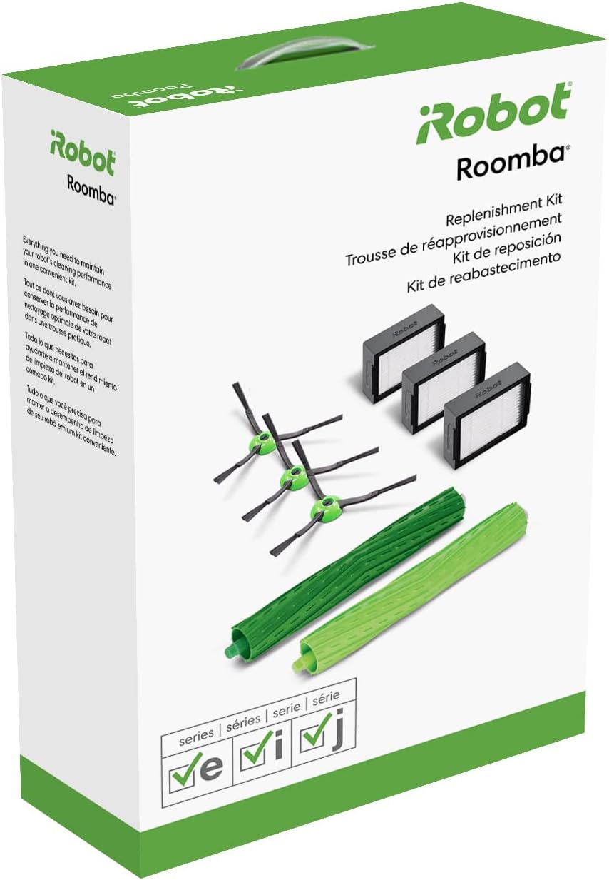 iRobot Replacement Parts Replenishment Kit for Roomba e, i, j Series