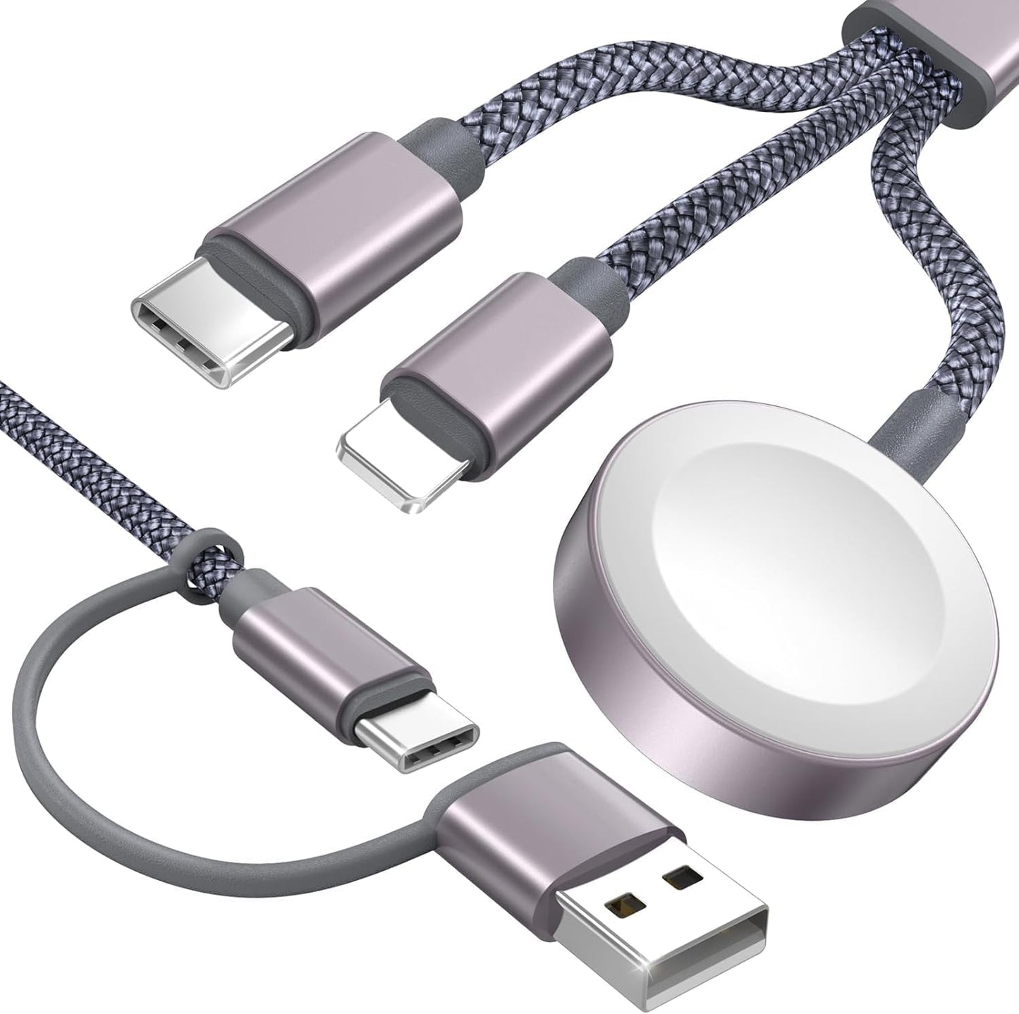 Fast Charge Apple Watch & iPhone - 3 in 1 Cable