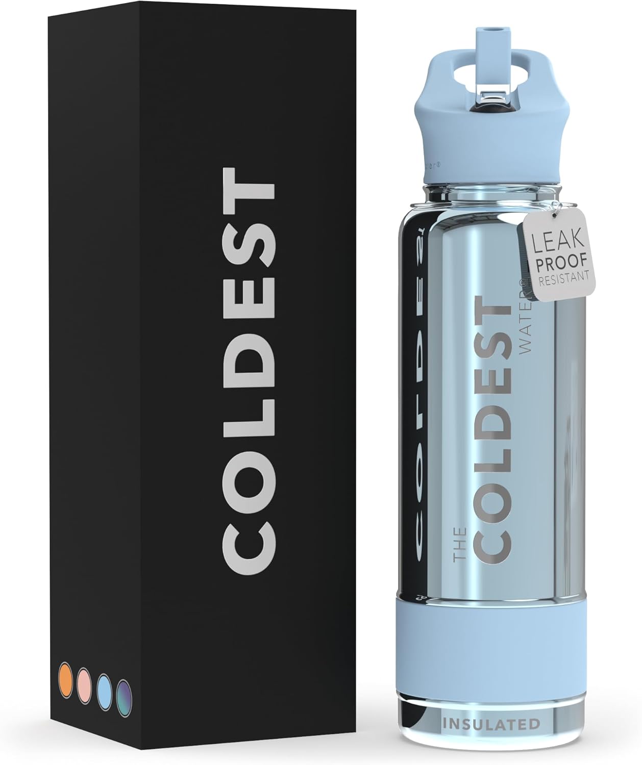 Coldest Insulated Water Bottle with Straw Lid for Active Lifestyles