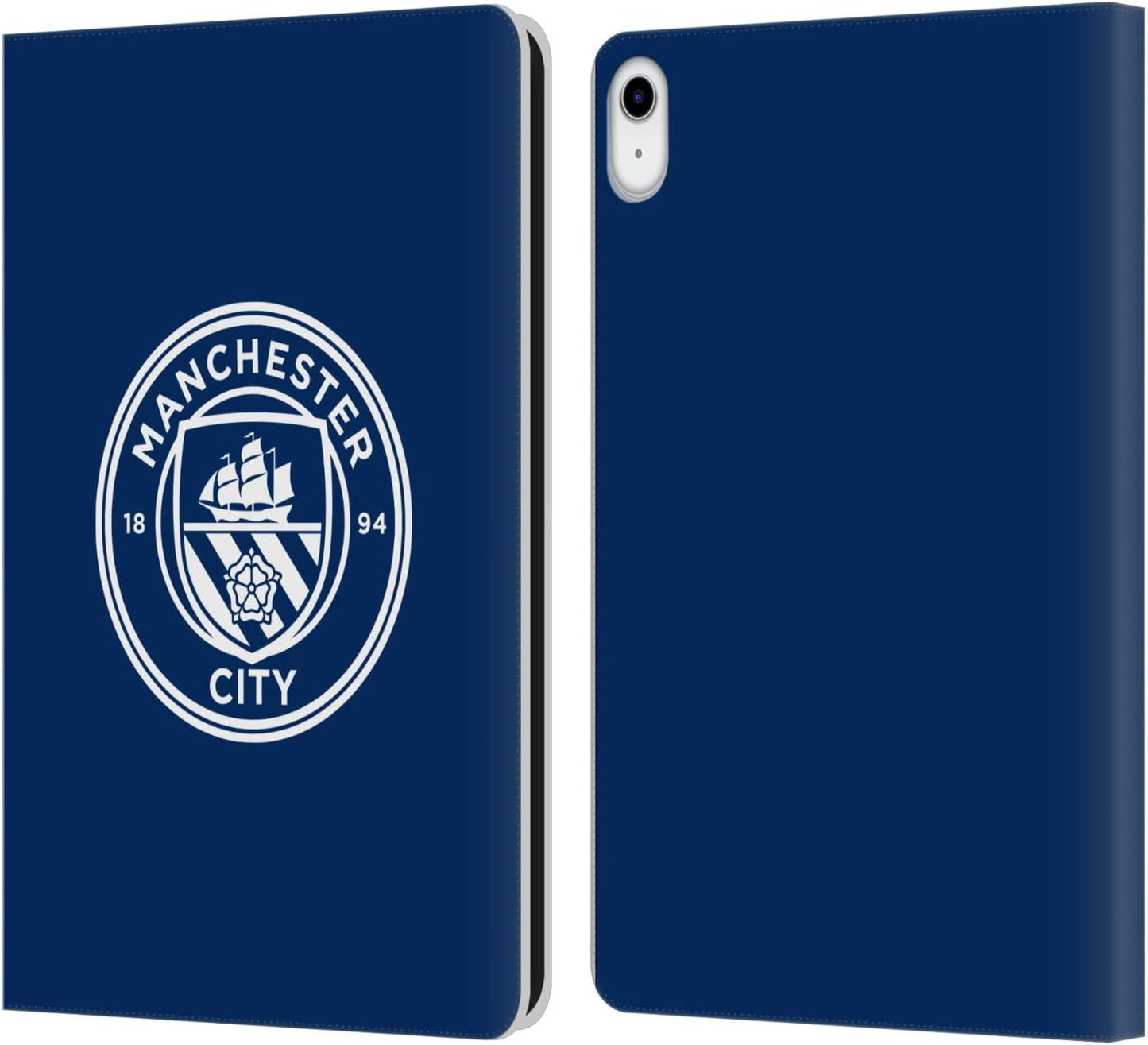 Manchester City FC Leather Wallet Case for iPad 10.9 2022/2025