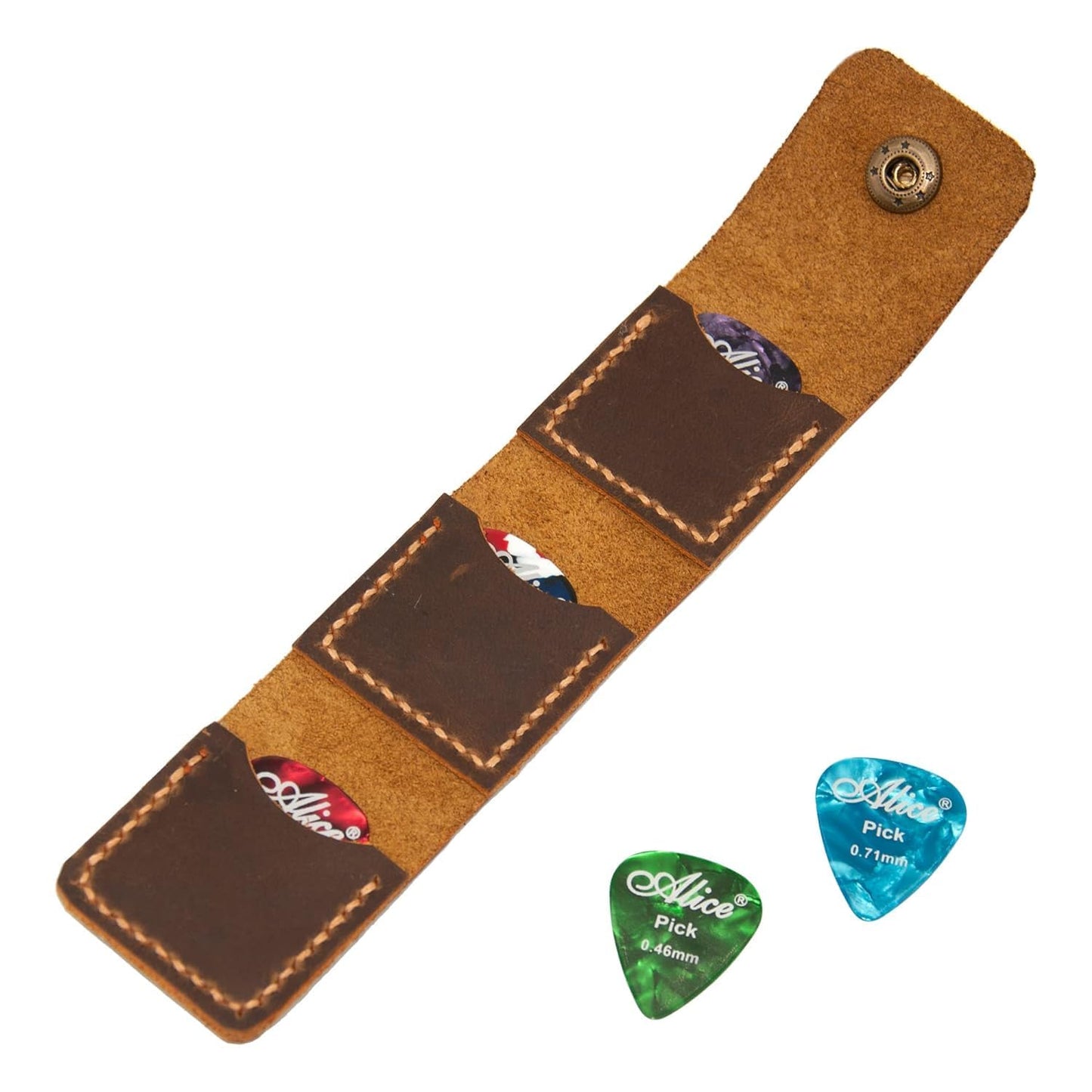 Leather Guitar Pick Holder: Keep Your Picks Safe!