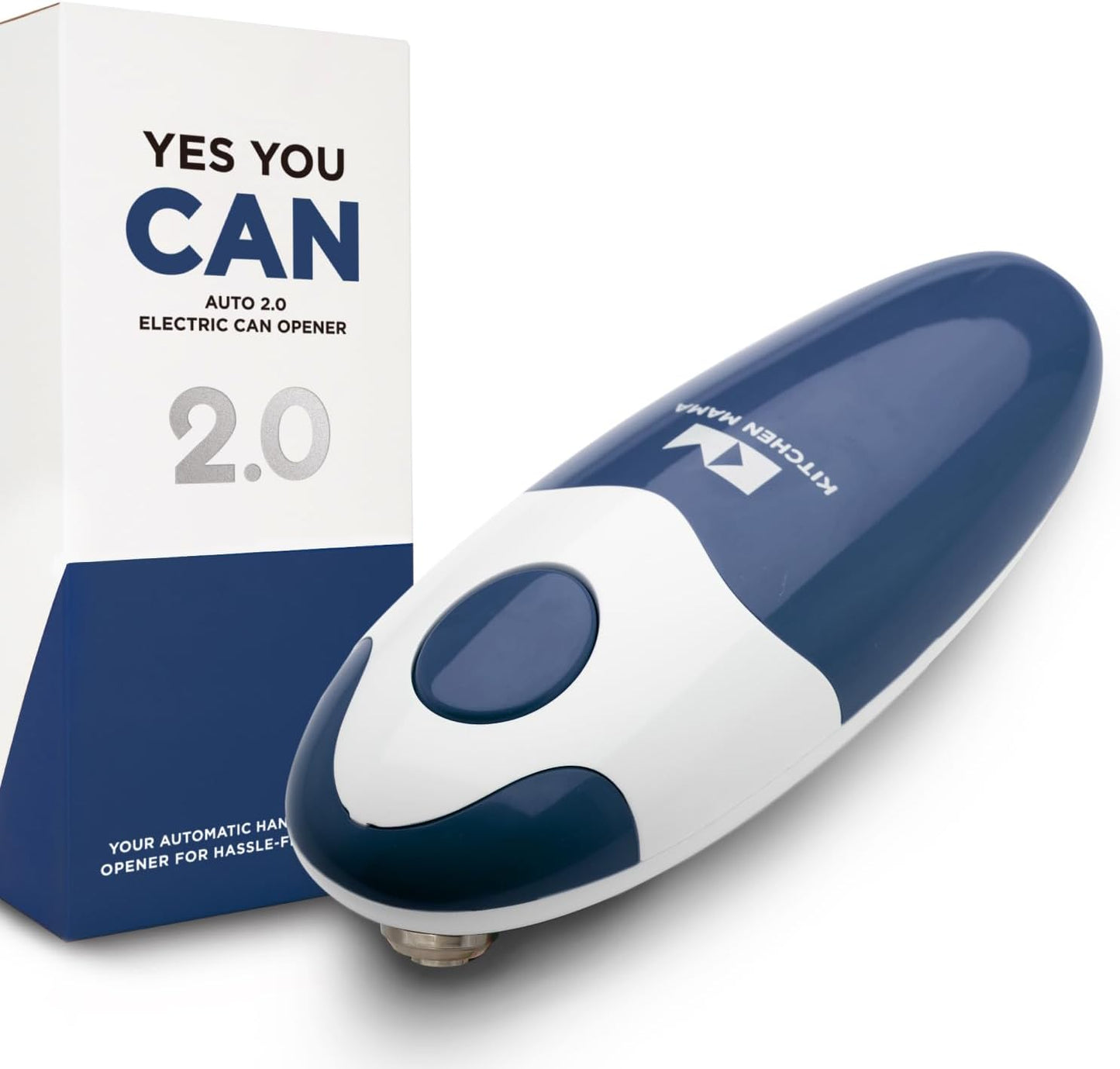 Kitchen Mama Auto 2.0 Electric Can Opener: Effortless Can Opening