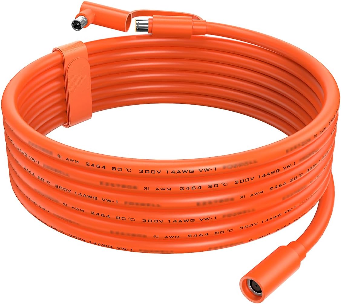 30FT Solar Extension Cable for Generators - Powerful & Portable!