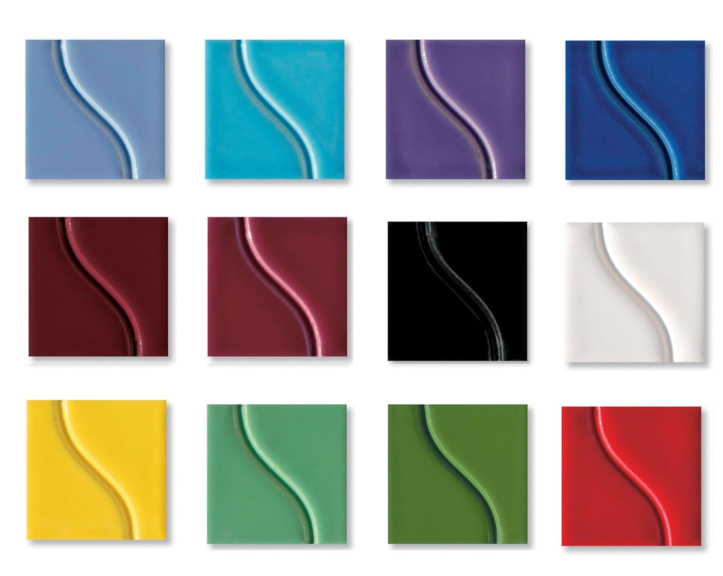 Sax True Flow Gloss Glaze Set of 12 Pints for Vibrant Art