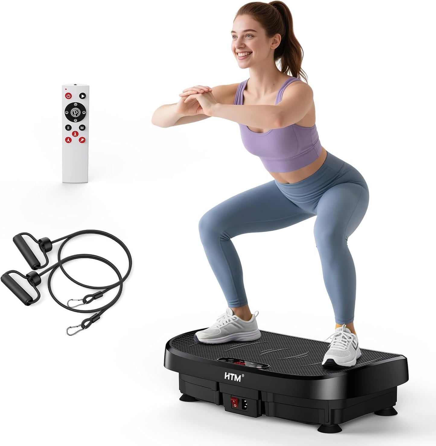 Vibration Plate Exercise Machine for Home Fitness & Wellness