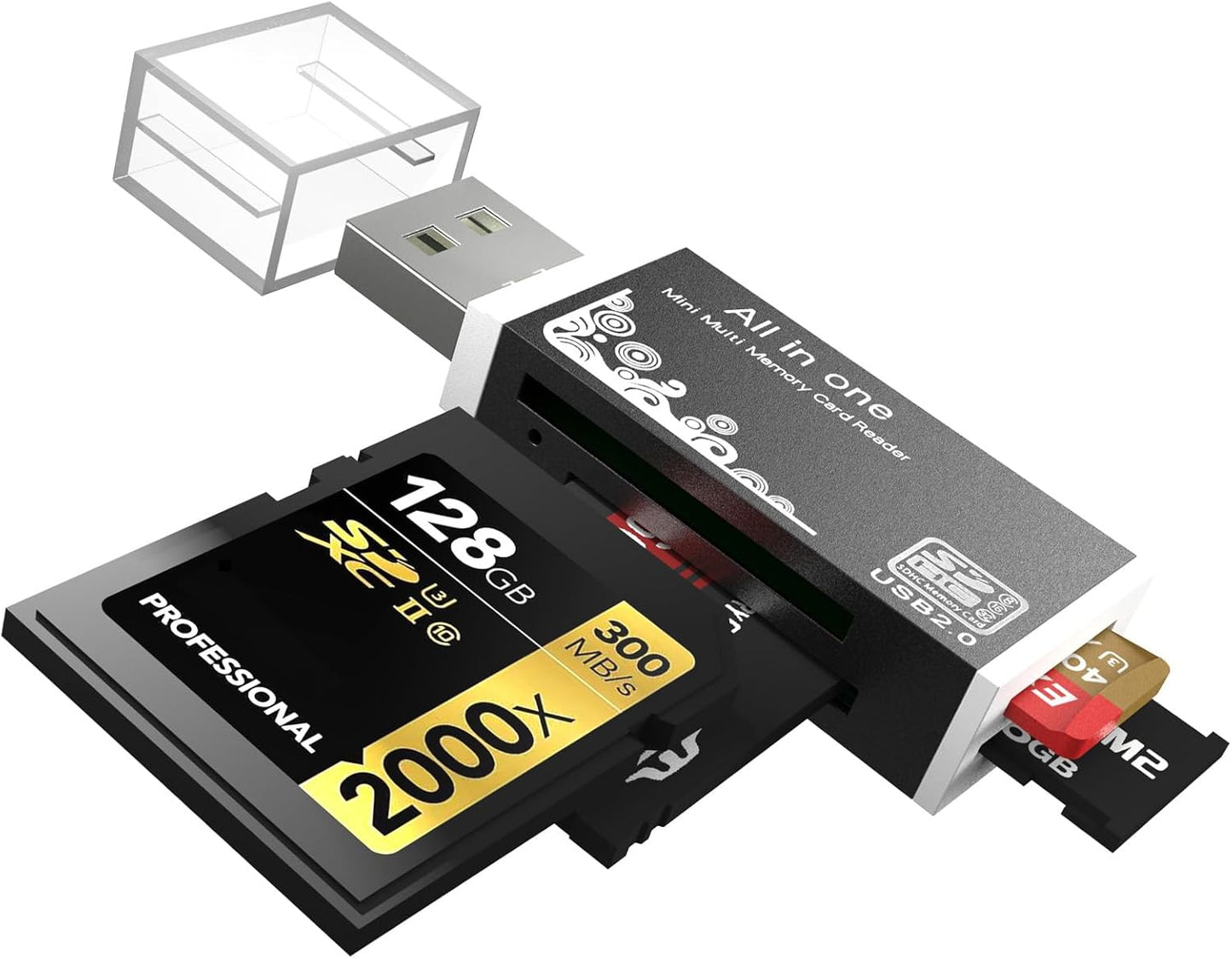 Universal Memory Card Reader - Quick Data Transfer