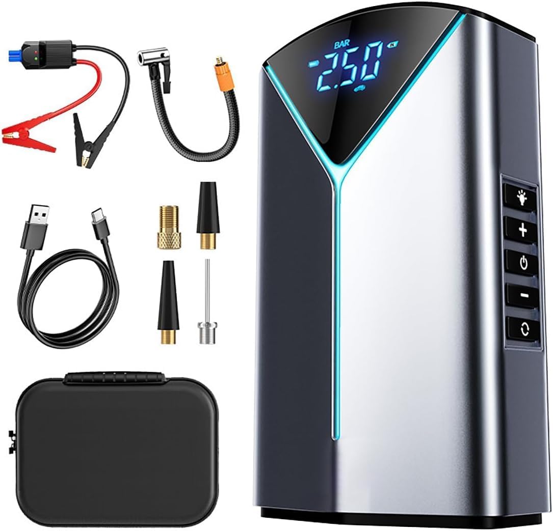 Ultimate Car Savior: Jump Starter + Air Compressor