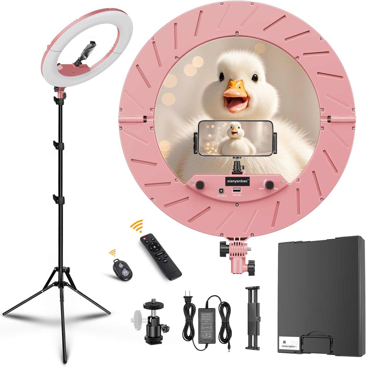 18 Inch Ring Light Kit with Tripod and Remote for Perfect Lighting