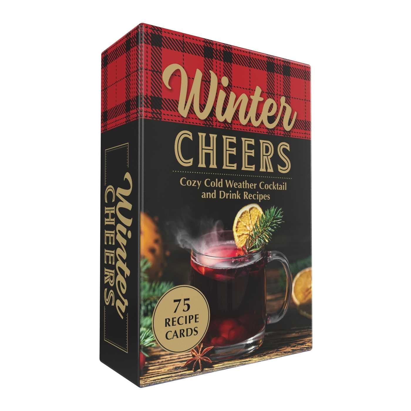 Winter Cheers Cocktail Recipes Card Set