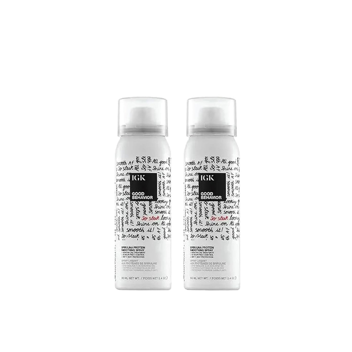 IGK Good Behavior Spirulina Protein Smoothing Hairspray Review