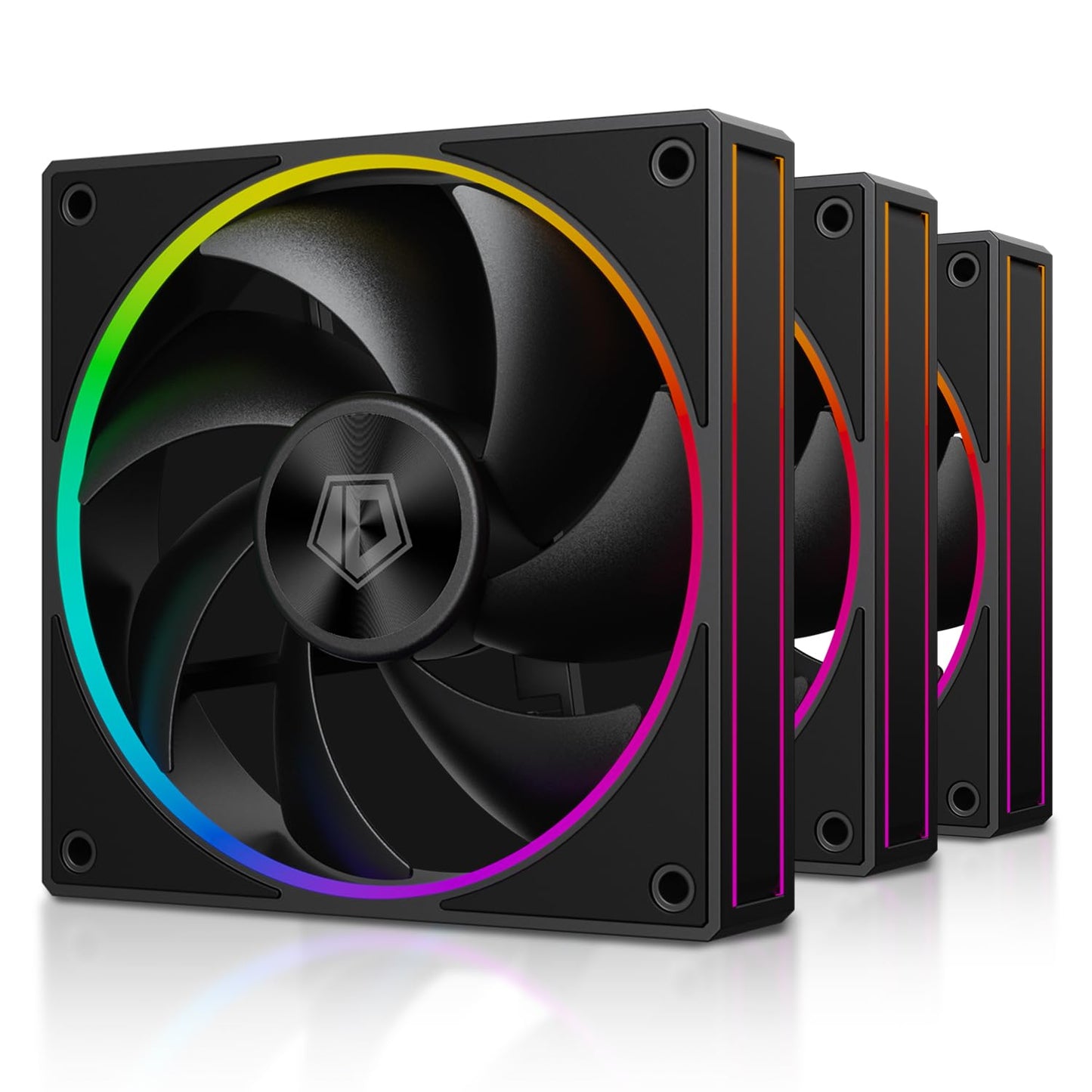 ID-COOLING AF-127-K-TRIO 120mm Case Fan for Extreme Cooling