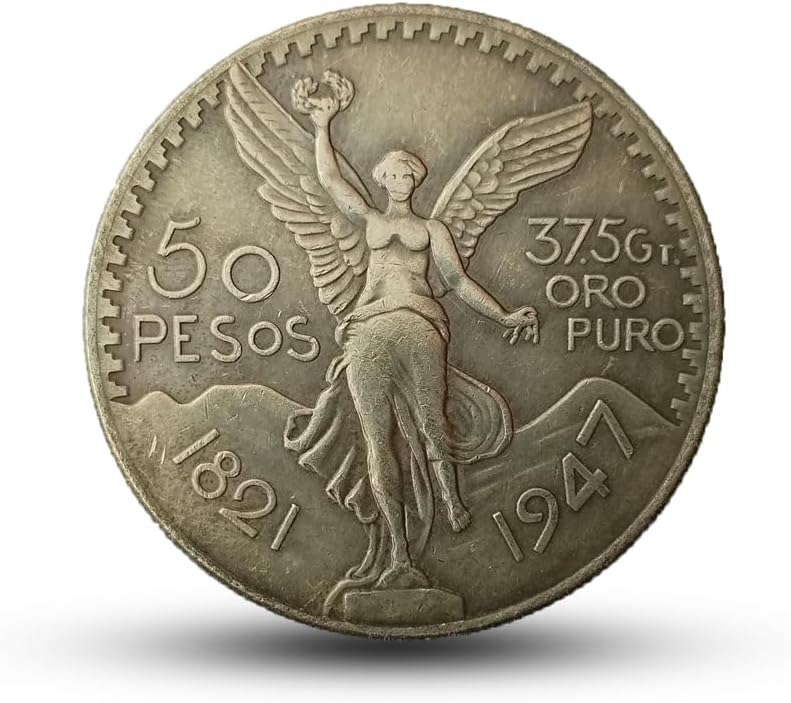 1947 50 Pesos Antique Silver Coins for Collectors and Gifts