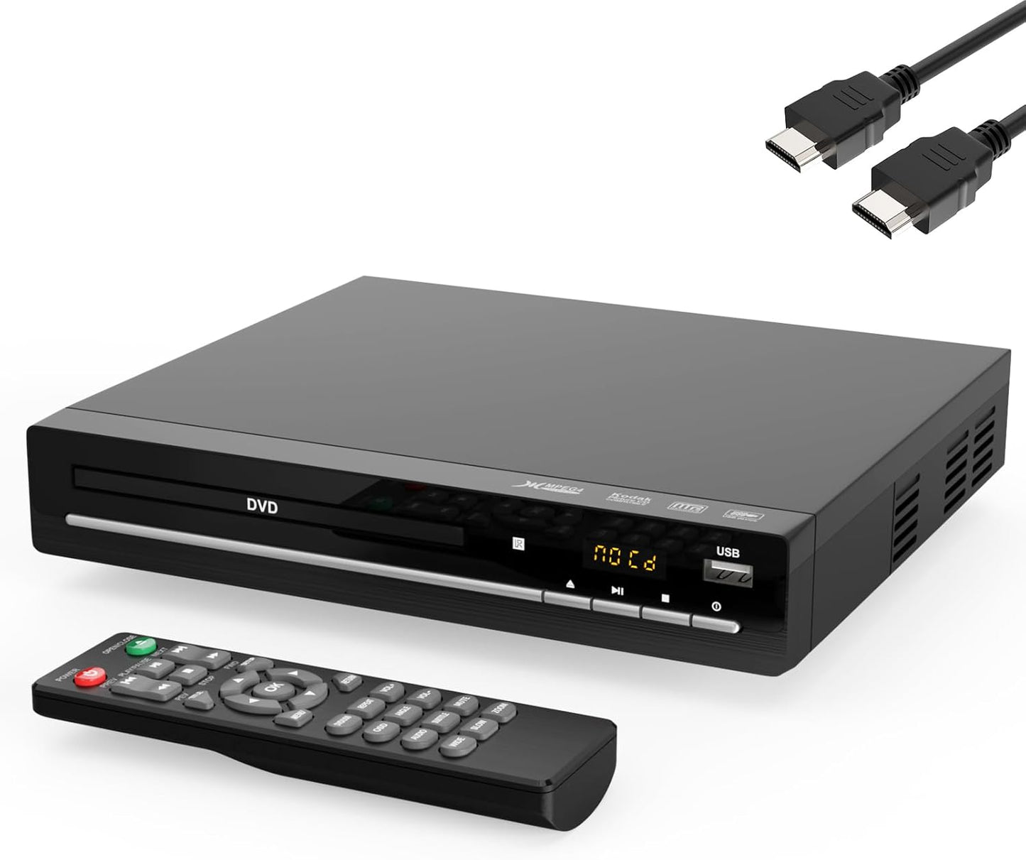 Region Free DVD Player for TV with HDMI and USB Connectivity