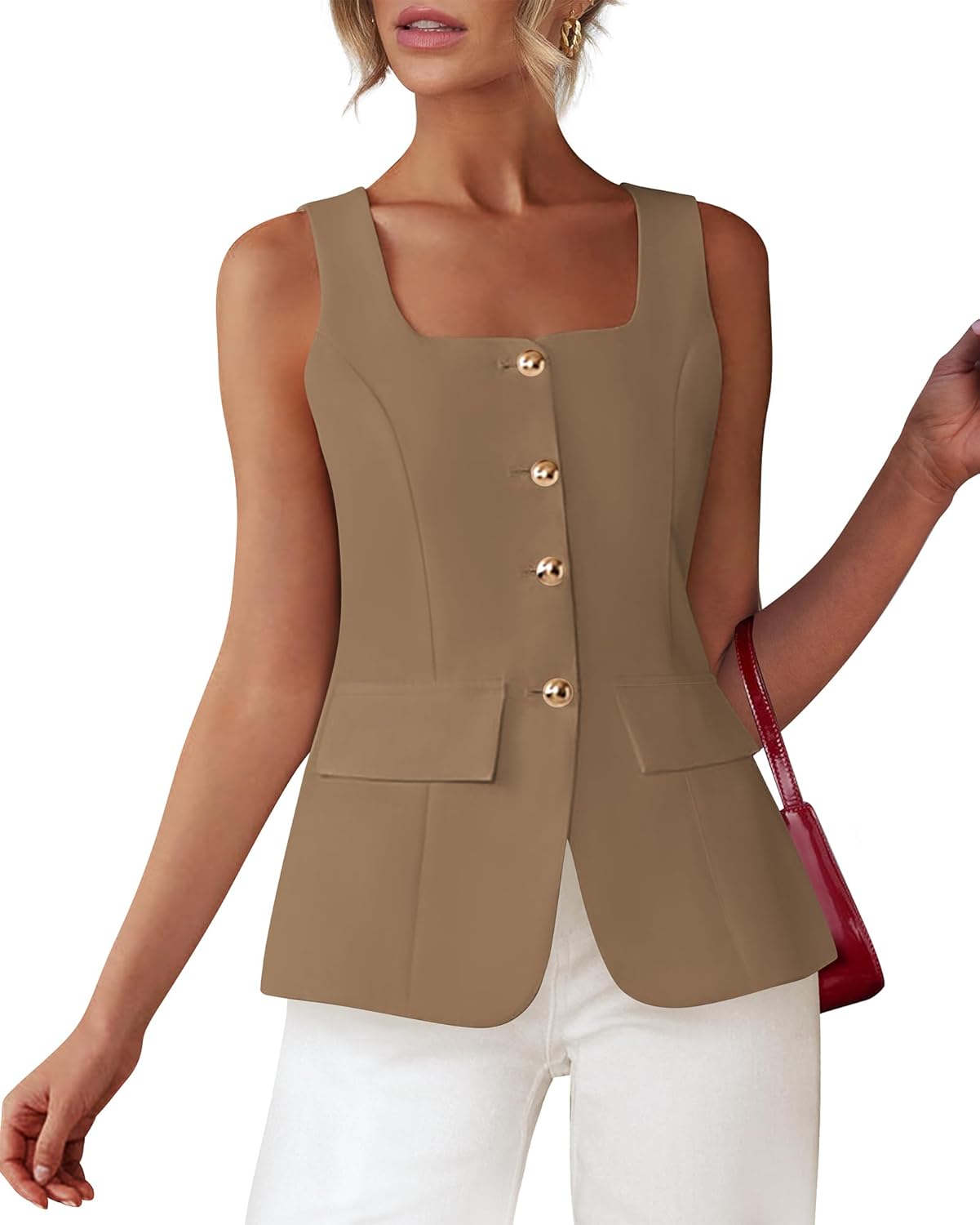 Stylish Summer Blazer Vest for Women - Perfect for Work and Play