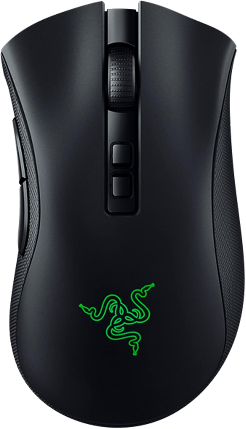 Razer DeathAdder v2 Pro: 20K DPI, Faster Switch, RGB, 70H Battery