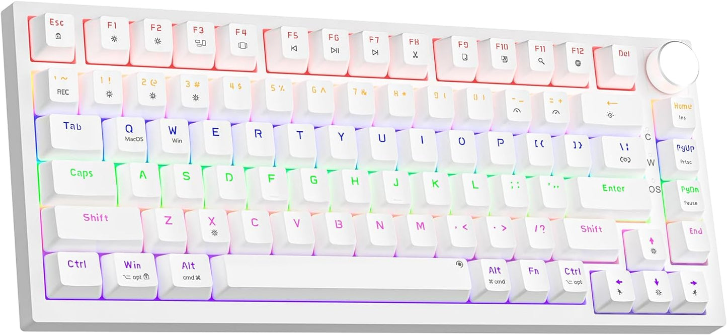 Newmen GM326 75% Gaming Keyboard: Hot Swappable & Compact