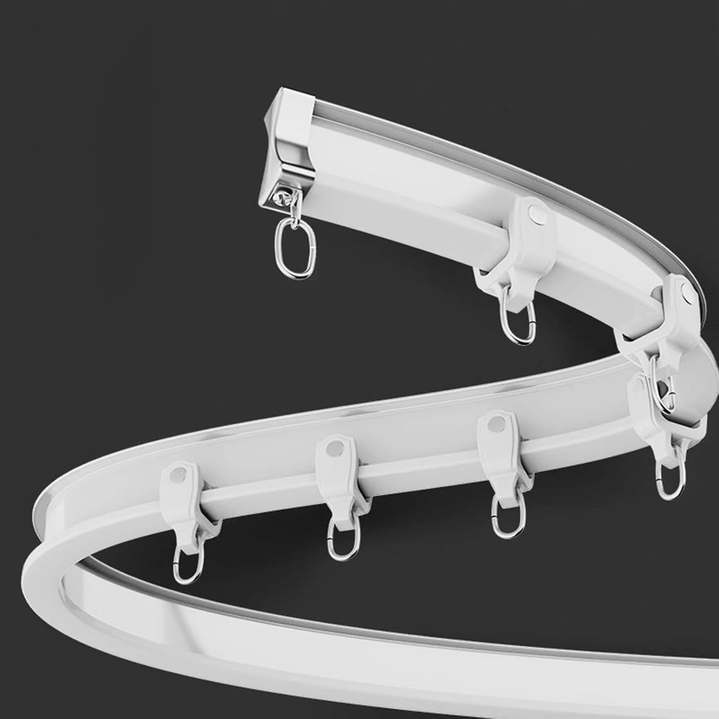 Silent Roller Curtain Track for Ultimate Privacy - Kunovo