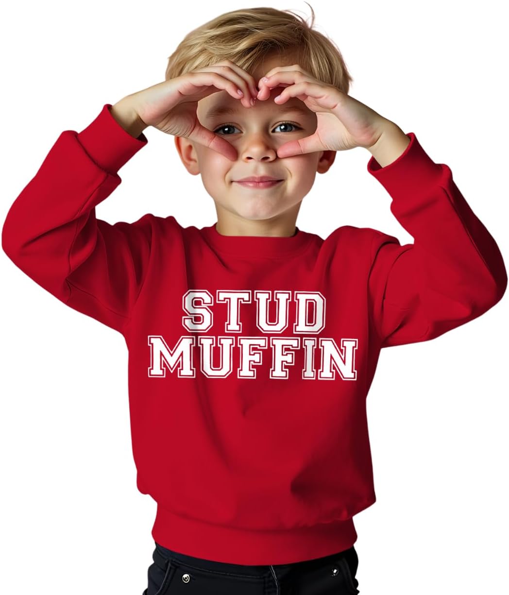 Stud Muffin Valentine's Crew Neck Sweatshirt