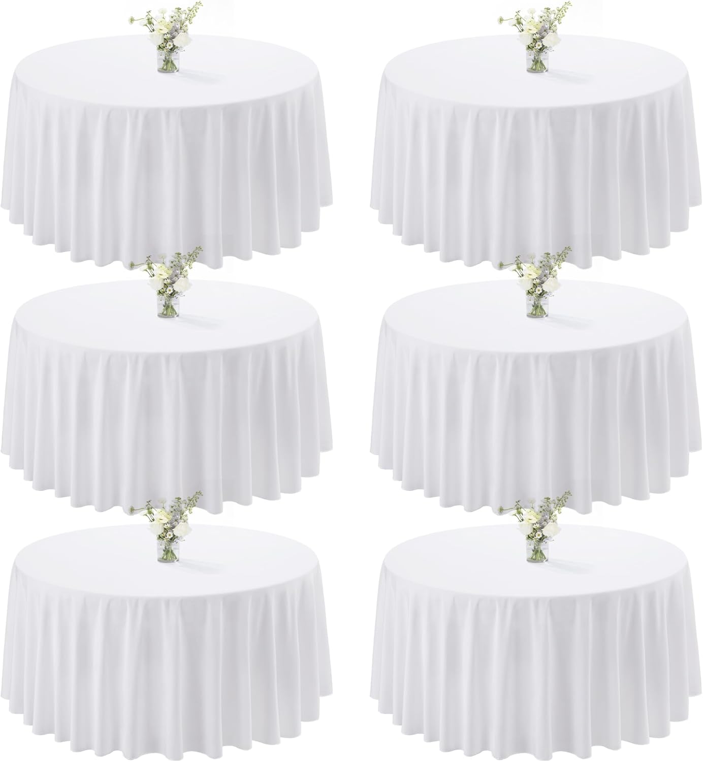 Premium 120 Inch Round Tablecloths for Weddings and Parties