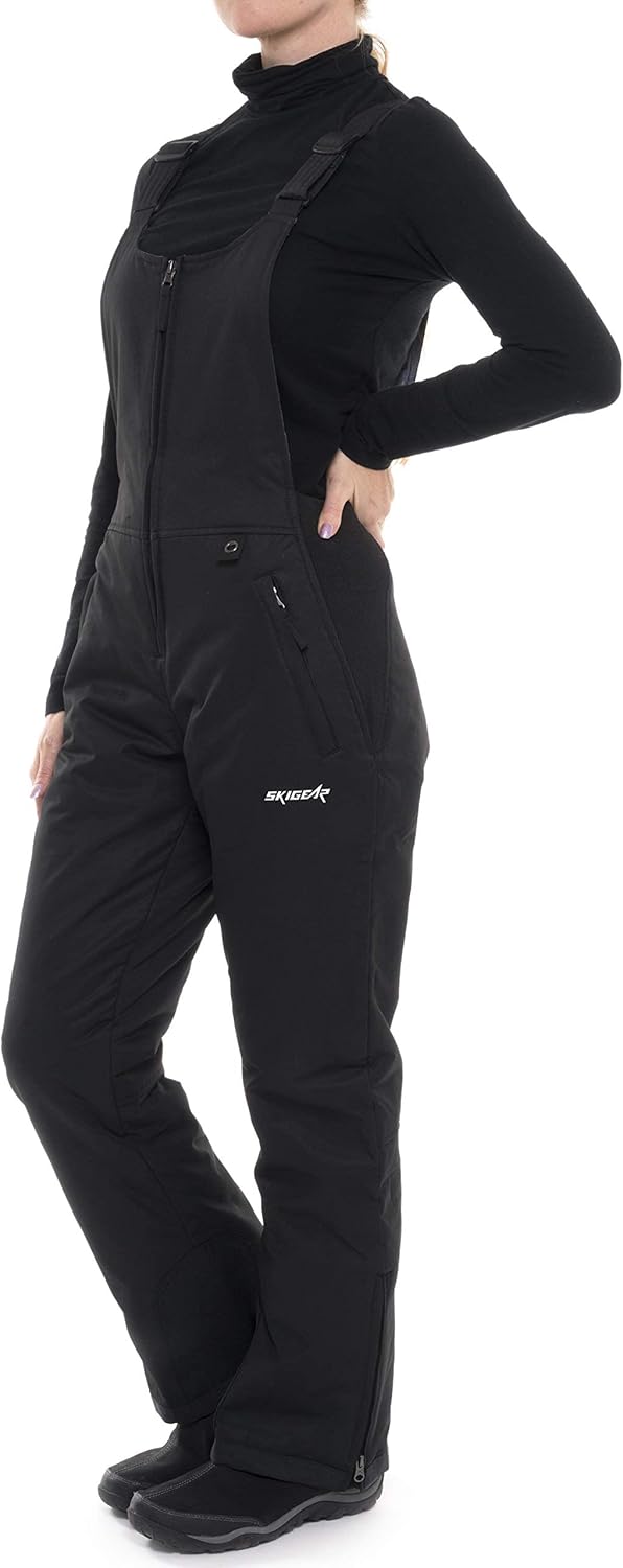 SkiGear Women's Insulated Bibs: Stay Warm on the Slopes!