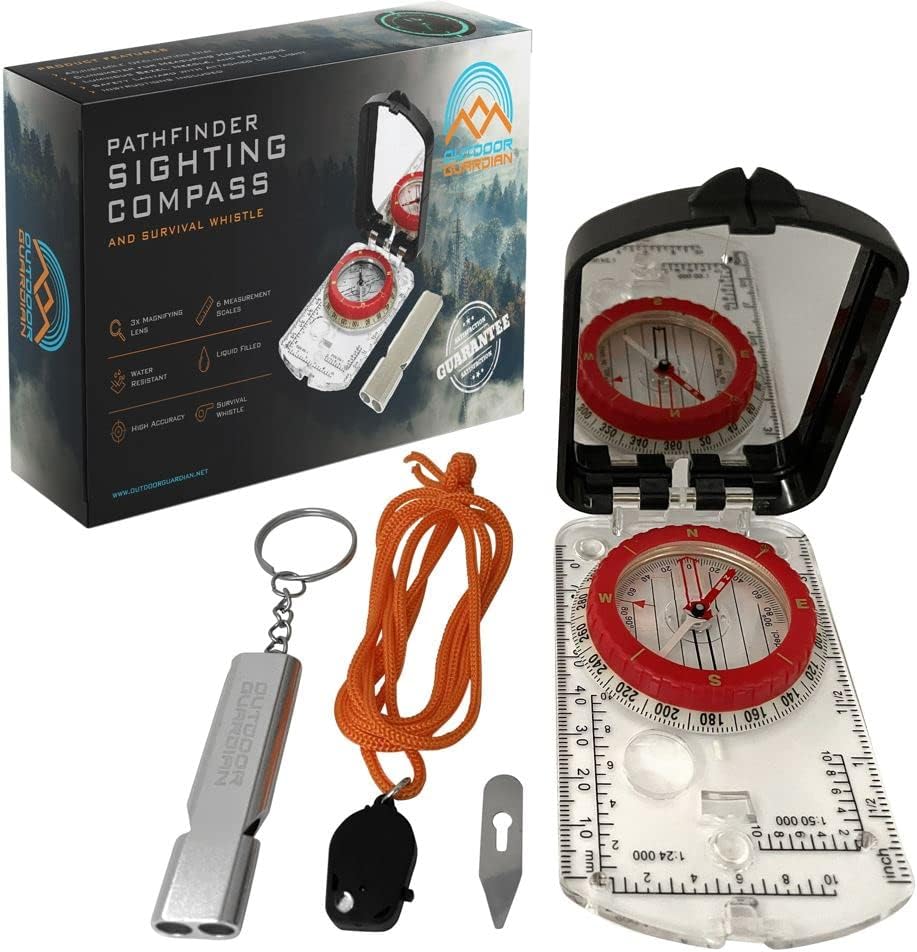 Pathfinder Sighting Compass - Navigate with Precision!