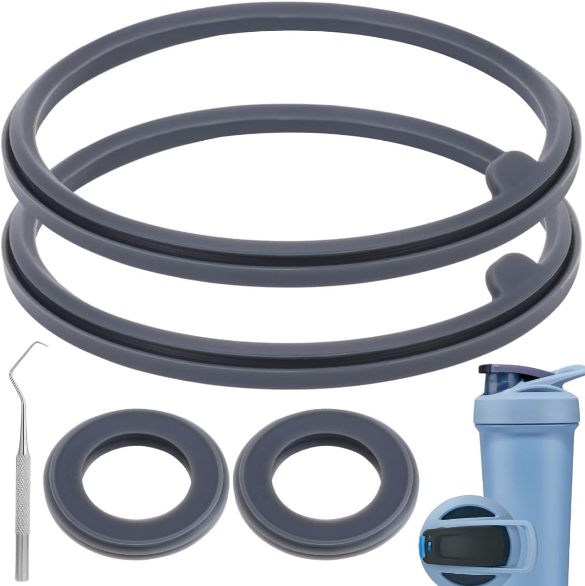 5PCS Insulated Shaker Bottle Gaskets by YINORD