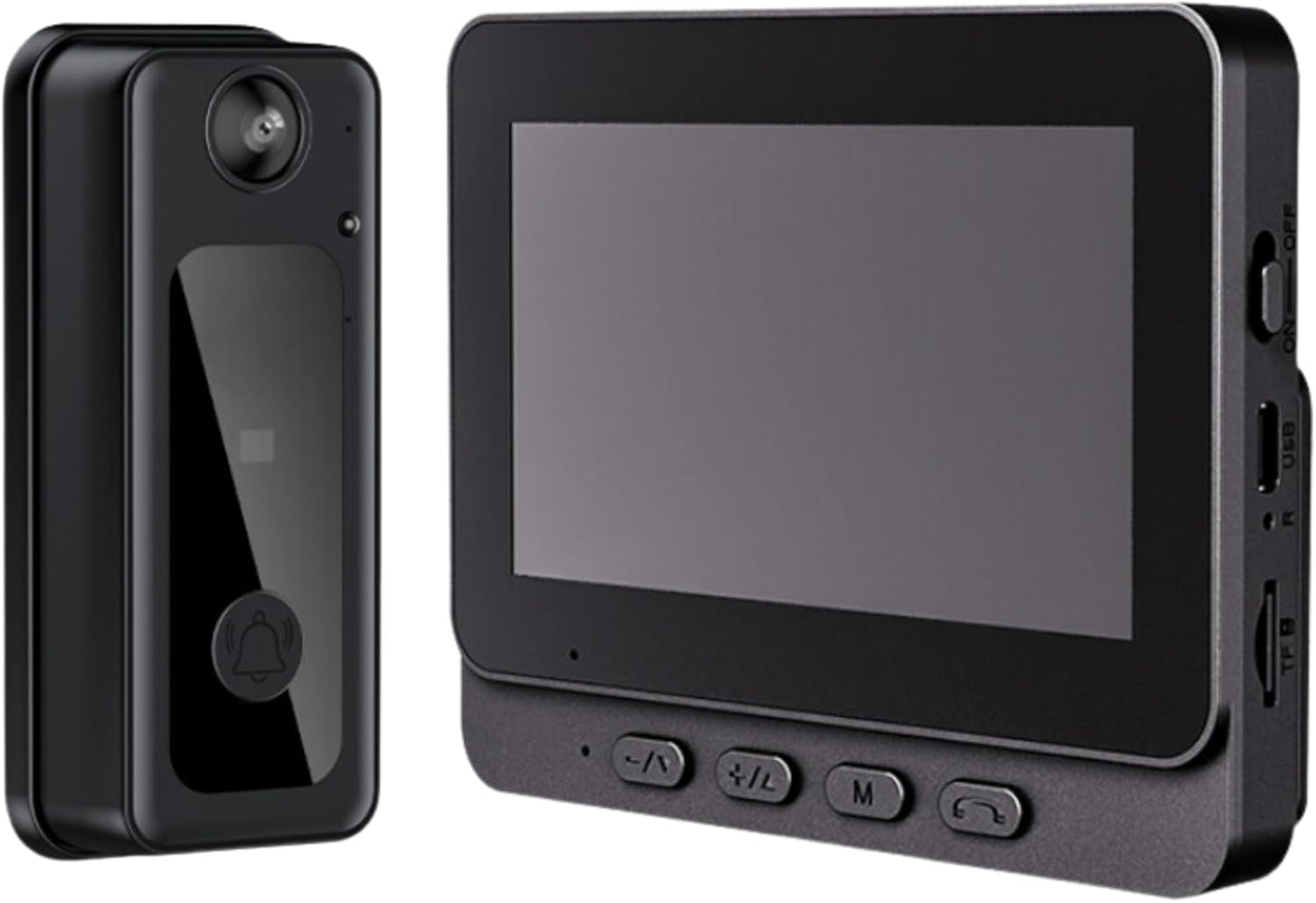 Smart WiFi Video Doorbell - Crisp HD Video Monitoring