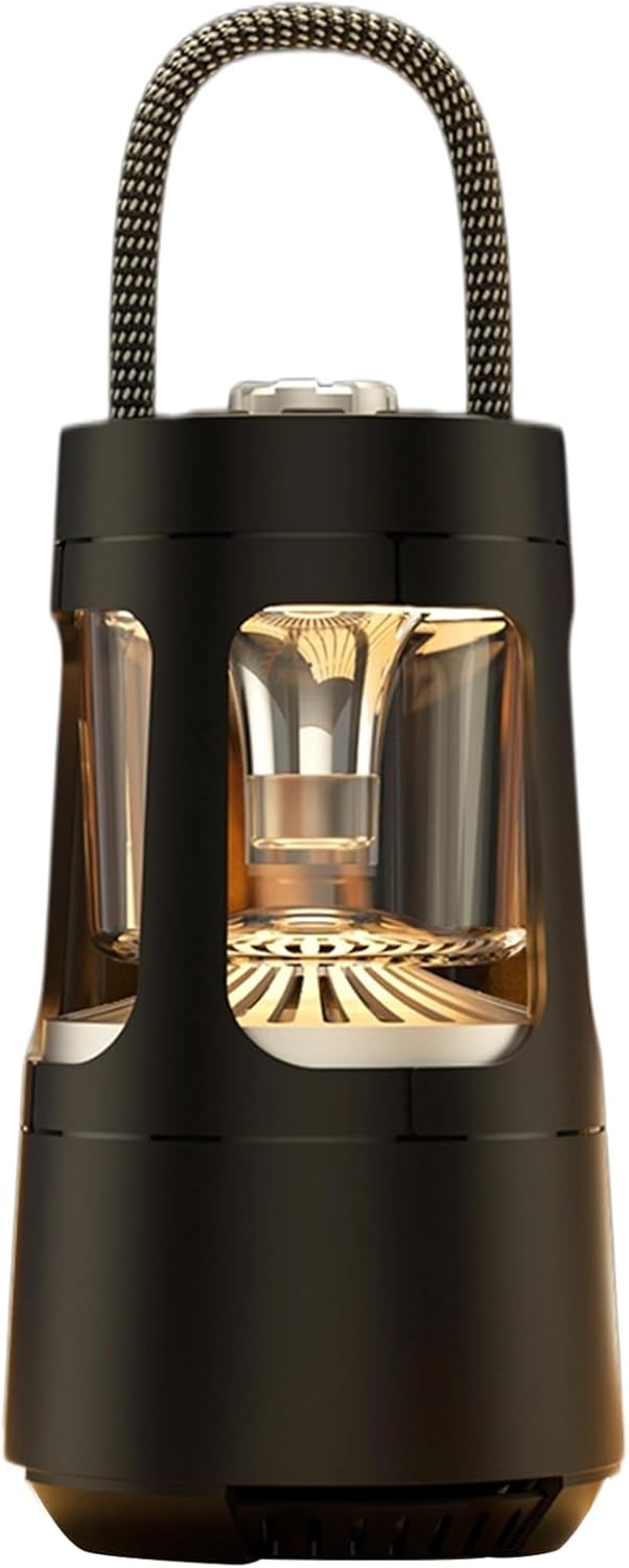 Portable Wireless Lantern Speaker - 360 Stereo Sound, Waterproof, Infinite Brightness