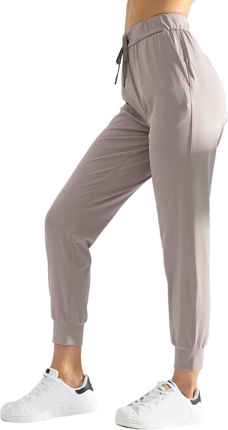 AJISAI Women's Joggers Pants for Running and Lounge Wear
