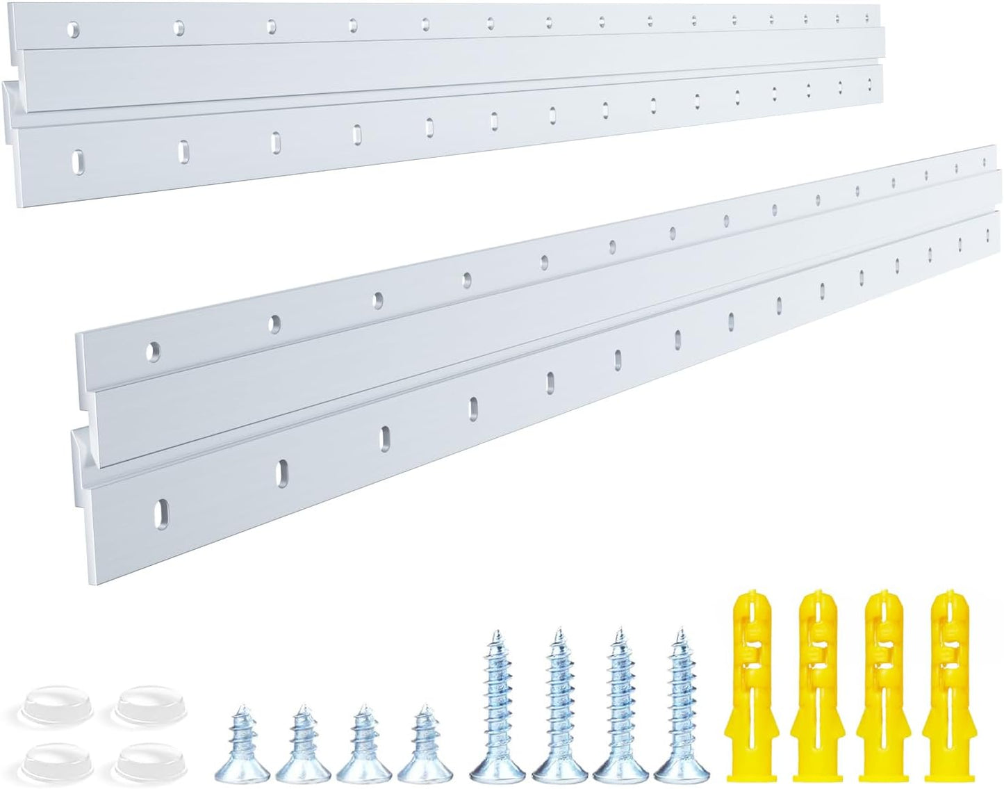 French Cleat Heavy Duty Aluminum Mounting Brackets for Mirrors