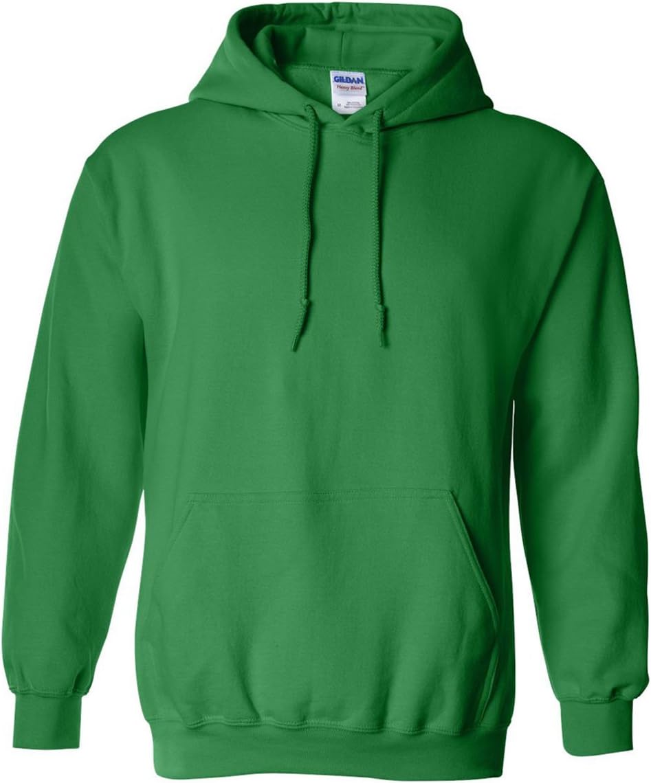 Gildan Heavy Blend Hoodie: Stay Cozy in Irish Green!