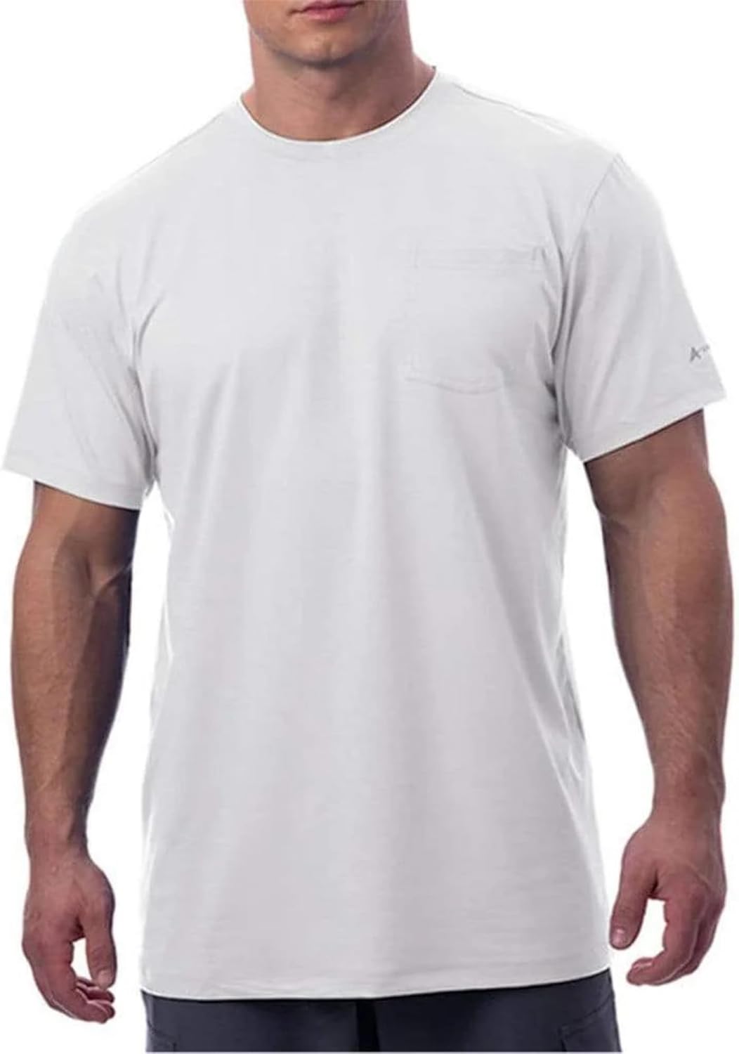 Arctic Cool Mens Crew Neck Instant Cooling Workwear Shirt