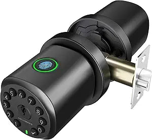 HOLOMARQ Fingerprint Door Knob Lock: Smart Biometric Security