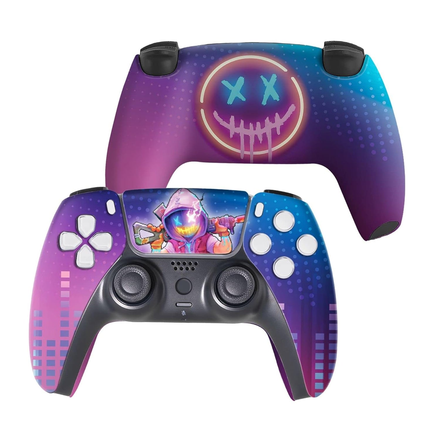 Neon Abyss Custom PS-5 Controller Wireless for Play-Station 5