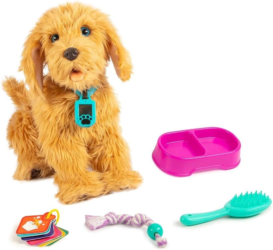 Loveable Interactive Labradoodle Toy - Lifelike Pet Pal