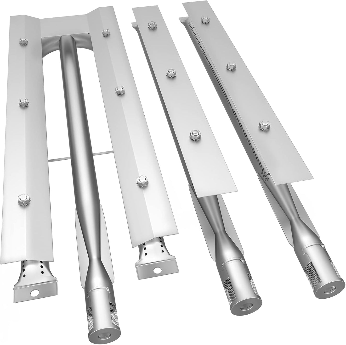 Evenly Burning Stainless Steel BBQ Burners