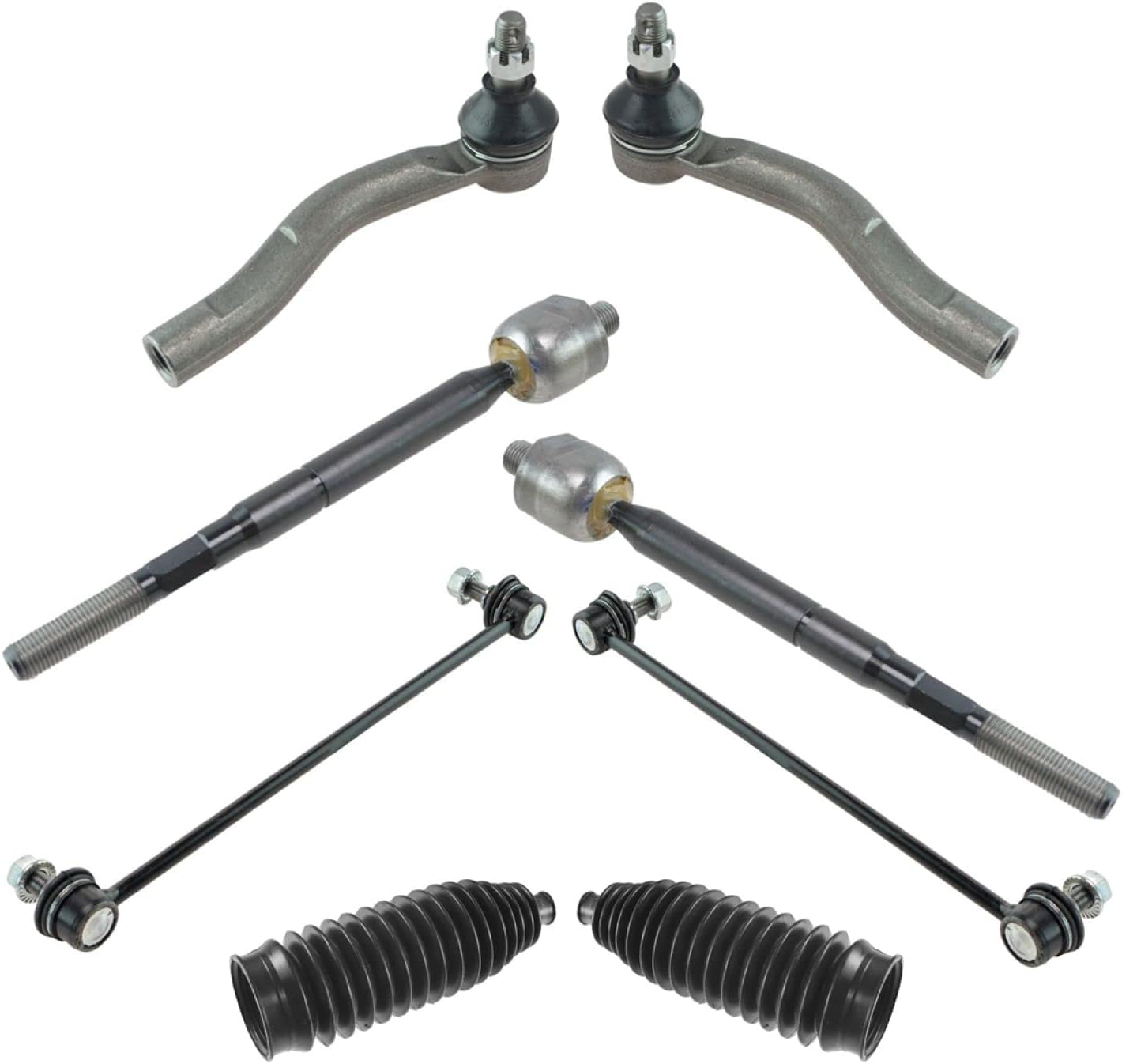 TRQ Front Steering & Suspension Kit for 2007-2008 Toyota Yaris
