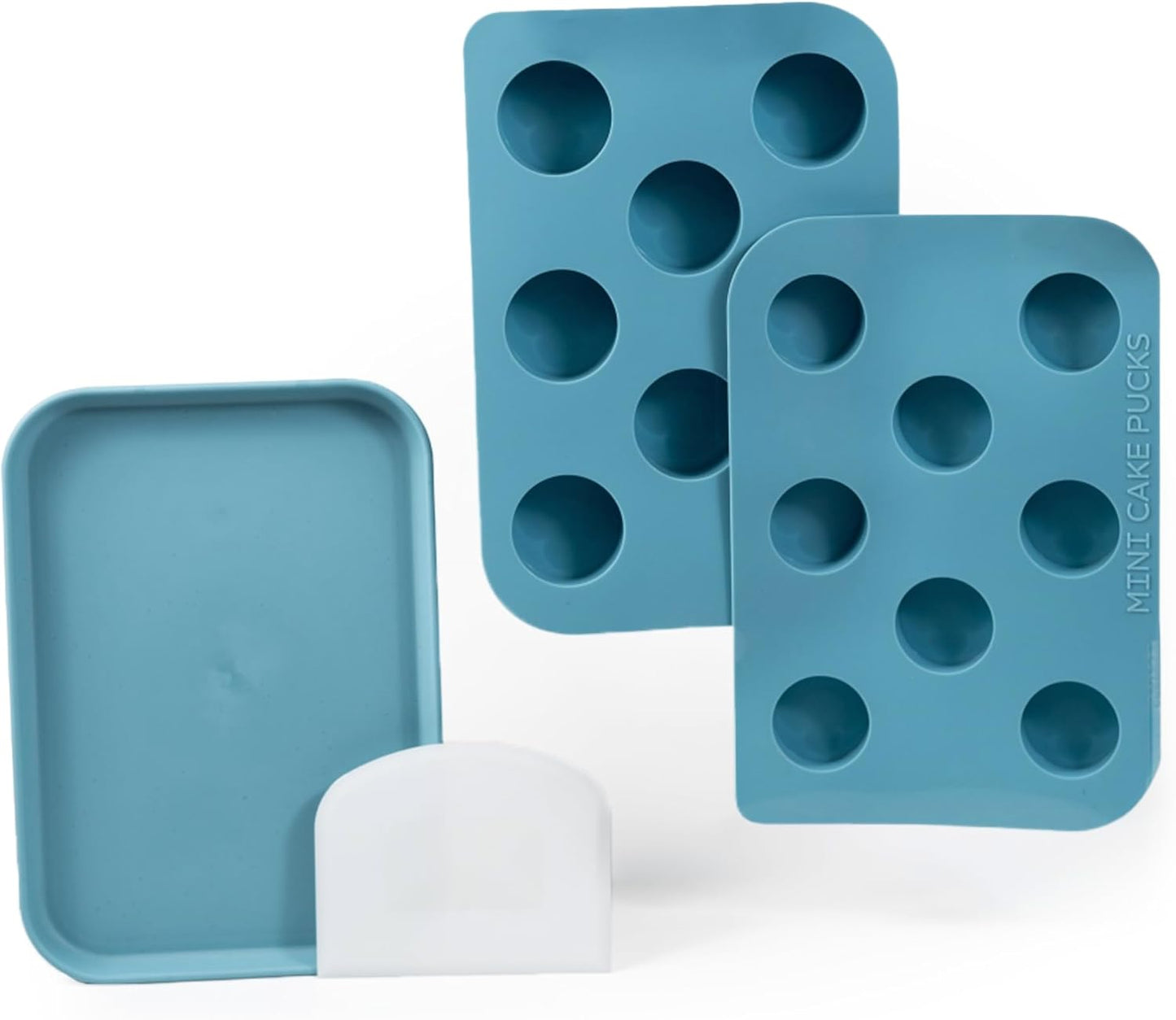 Mini Cake Puck Mold Set for Delicious Chocolate Desserts