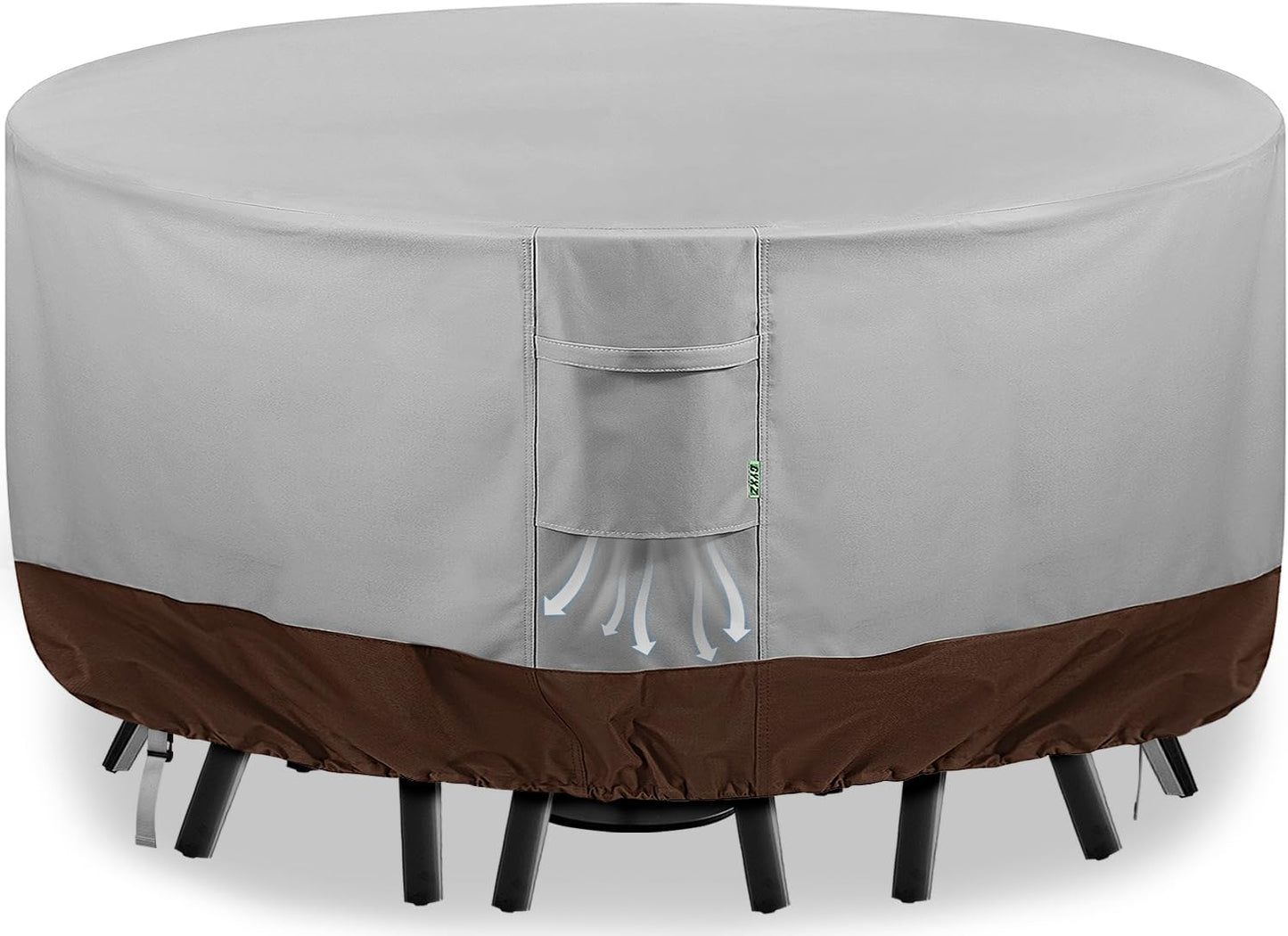 Round Patio Furniture Covers for 72 in Table & Chair Sets