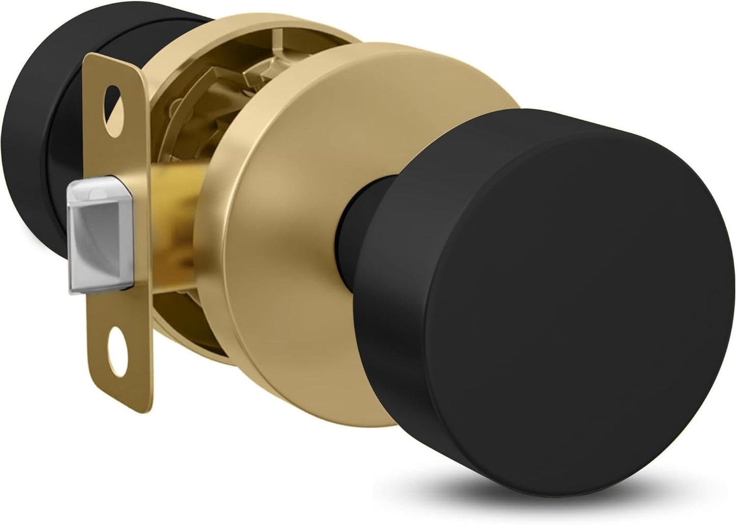 Mega Handles Buena Passage Door Knob for Hallway and Closet