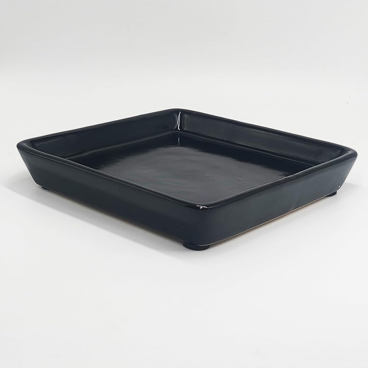 Square Plant Saucer 12 Inch for Indoor and Outdoor Use