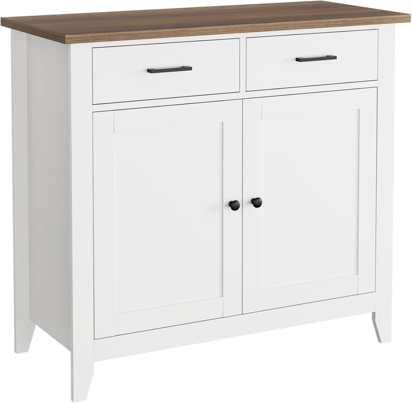 HORSTORS Modern Farmhouse Buffet - Stylish Storage Solution