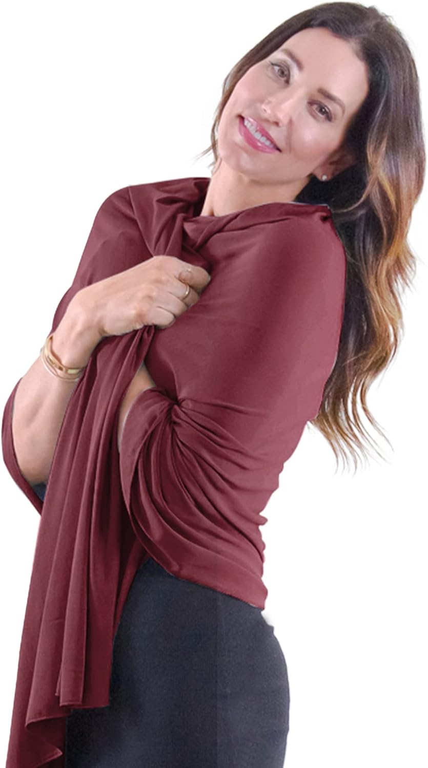 Happyluxe Travel Shawl Wraps for Women - Versatile Blanket Scarf