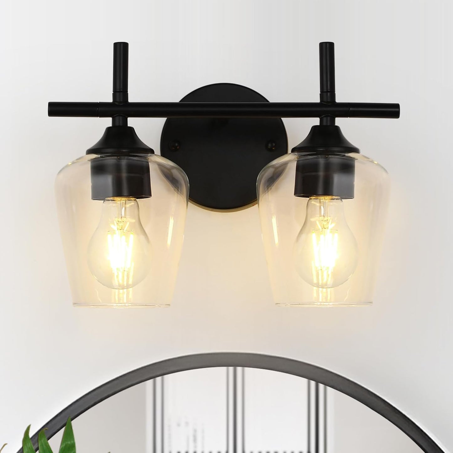 Black Bathroom Light Fixtures for Modern Vanity and Home Decor